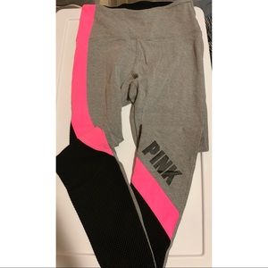 Pink leggings!